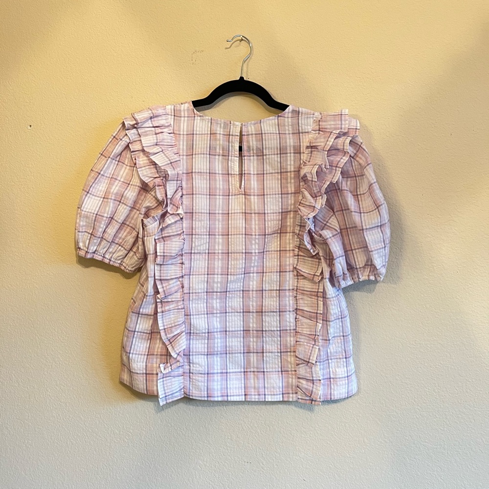 Worn once English factory purple top - Picture 3 of 3